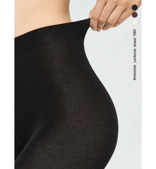 Колготки черные COTONE 160 Minimi