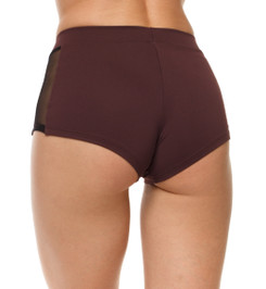 Шорты бордо с сеткой Champion