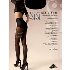 Колготки черные ACTIVITY 70 SiSi
