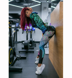 Лосины Classic Vibes "Blue" Bona Fide