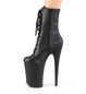 Ботильоны на платформе Pleaser черные INF1020PK/BPU/M