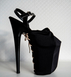 Защита на стрипы черная Lace