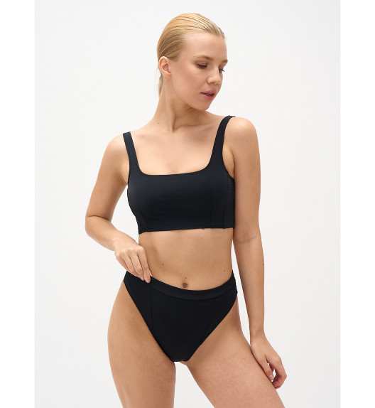 Топ черный mix Annet Shark