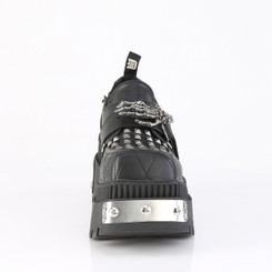 Ботинки на платформе Demonia черные WRA42/BVL