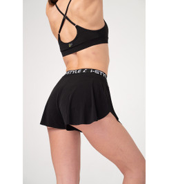 Шорты черные Double Fly Print I-Style