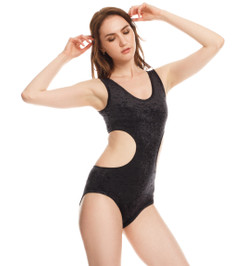 Боди черное Classic Velvet Star