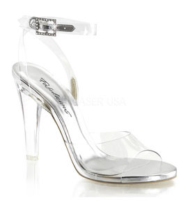 Босоножки Pleaser прозрачные CLE406/C