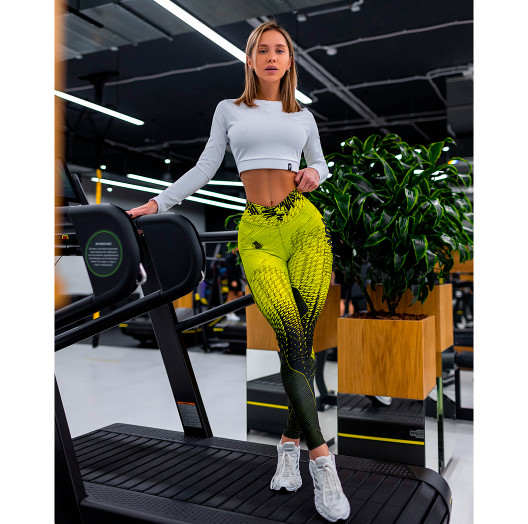 Лосины Classic Futuris "Yellow Neon" Bona Fide