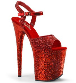 Стрипы Pleaser красные FLAM810LG/RG/M