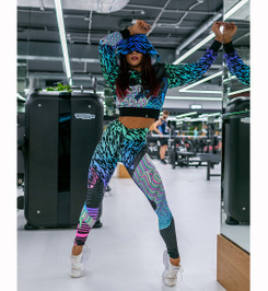 Лосины Classic Vibes "Blue" Bona Fide