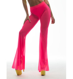 Брюки клеш розовые Disco show I-Style