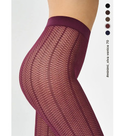 Колготки бордовые VIVA VENICE 70 Minimi