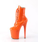 Ботильоны на платформе Pleaser оранжевые FLAM1020/OG/M