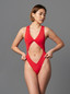 Боди красное Benita Shark