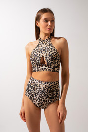 Шорты двухсторонние Leopard-Black Shark