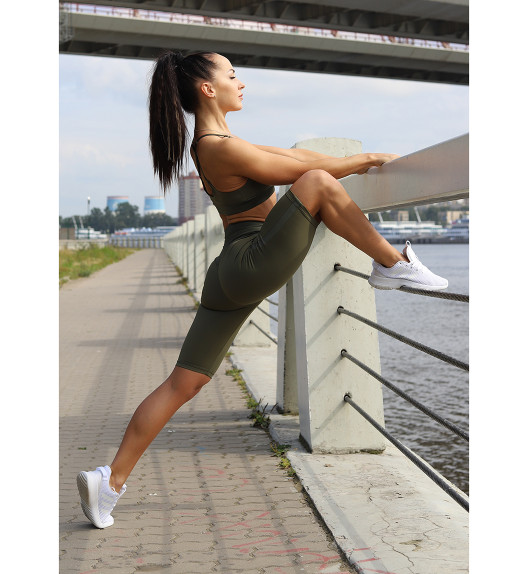 Велосипедки оливковые Panties I-Style