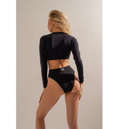 Топ черный Orio Shark