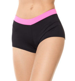 Шорты черные с розовым Champion Star