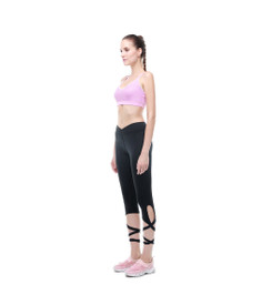 Бриджи спортивные черные Twist Vansy Dical