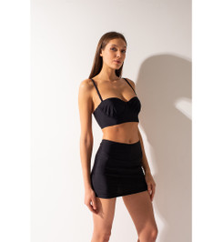 Топ черный Maldiva Shark