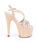 Босоножки Pleaser бежевые ADO713/ND/M