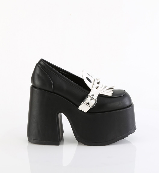 Туфли на платформе черные Demonia CAM58/BVL