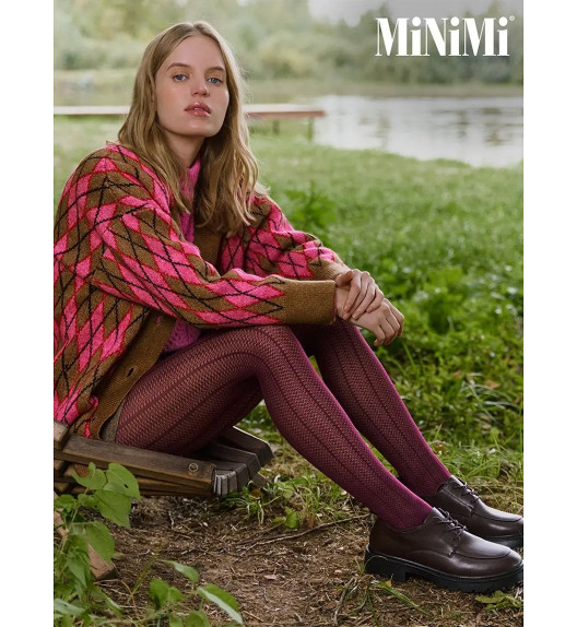 Колготки бордовые VIVA VENICE 70 Minimi