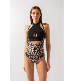 Шорты-Подтяжки двухсторонние Black-Leopard Shark