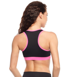 Топ черный с розовым Basic Star