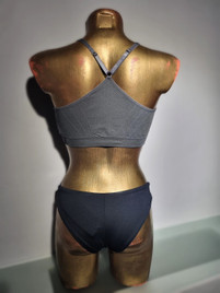 Топ графитовый с чашечками Sport Bra Pro-Fit