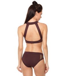 Шорты бордо Flow Mesh Star