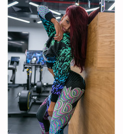 Лосины Classic Vibes "Blue" Bona Fide