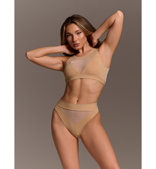 Топ бежевый Force Shark