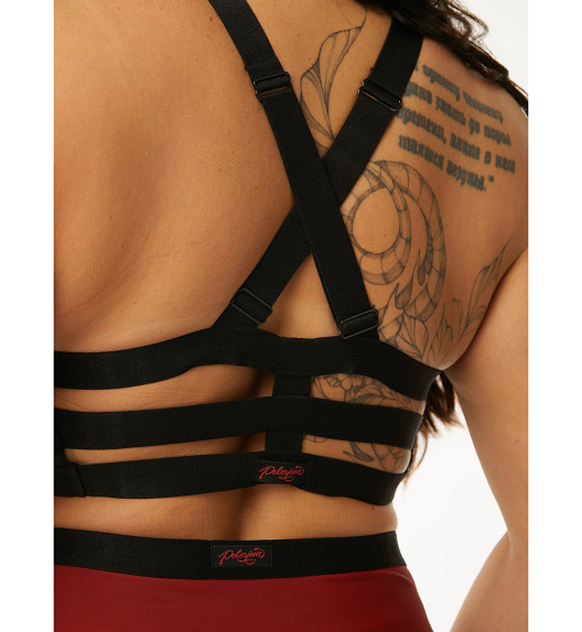 Топ бордовый Shibari Polerina