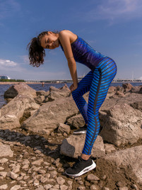 Лосины Corsage "AsSquad Blue" Bona Fide