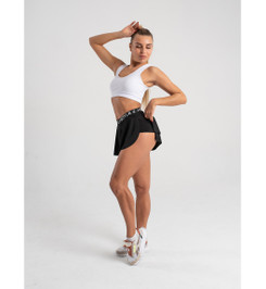 Шорты черные Double Fly Print I-Style