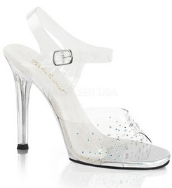 Босоножки Pleaser со стразами GALA08SD/C/M