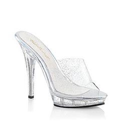 Туфли Pleaser прозрачные LIP101MMG/C/M