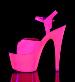 Босоножки на платформе Pleaser розовые ADO709UV/NHP/M