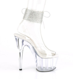 Босоножки Pleaser прозрачные ADO791-2RS/C/M