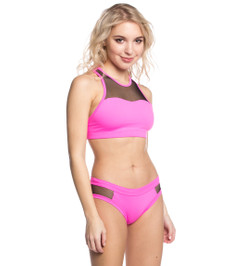 Топ розовый Flow Mesh Star