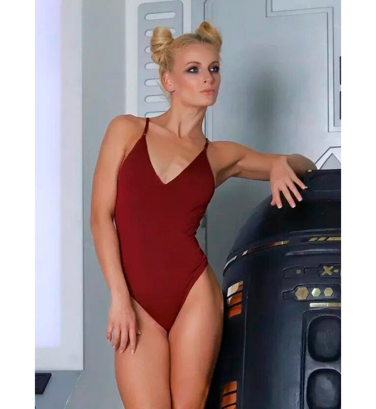 Боди бордовое TaraI-Style