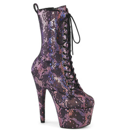 Ботильоны на платформе Pleaser розовые ADO1040SPF/BPMFA/M