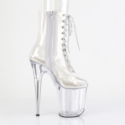 Ботильоны на платформе Pleaser прозрачные FLAM1020C/C/M
