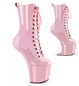 Ботильоны на платформе Pleaser розовые лаковые CRAZE1040/BP/M