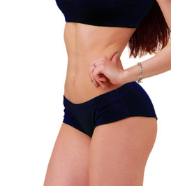 Шорты синие бархатные Eclipse I-Style 