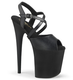 Туфли Pleaser черные FLAM824/BPU/M