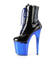 Ботильоны на платформе Pleaser синие FLAM1020/B/RYBLCH