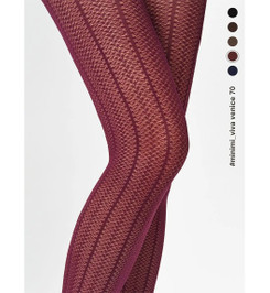 Колготки бордовые VIVA VENICE 70 Minimi