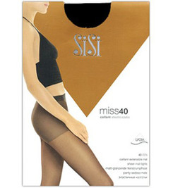 Колготки черные MISS 40 SiSi